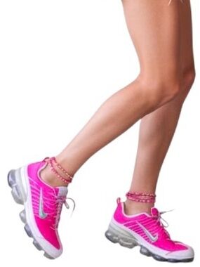 Nike Air Vapormax 360 Hyper Pink White Women 10.5 Run Train 9.5